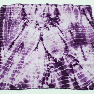 Willow Shibori Handkerchief or Pocket Square